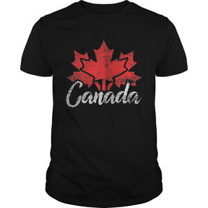 Premium Canada Flag Maple Leaf Canada Day Shirt